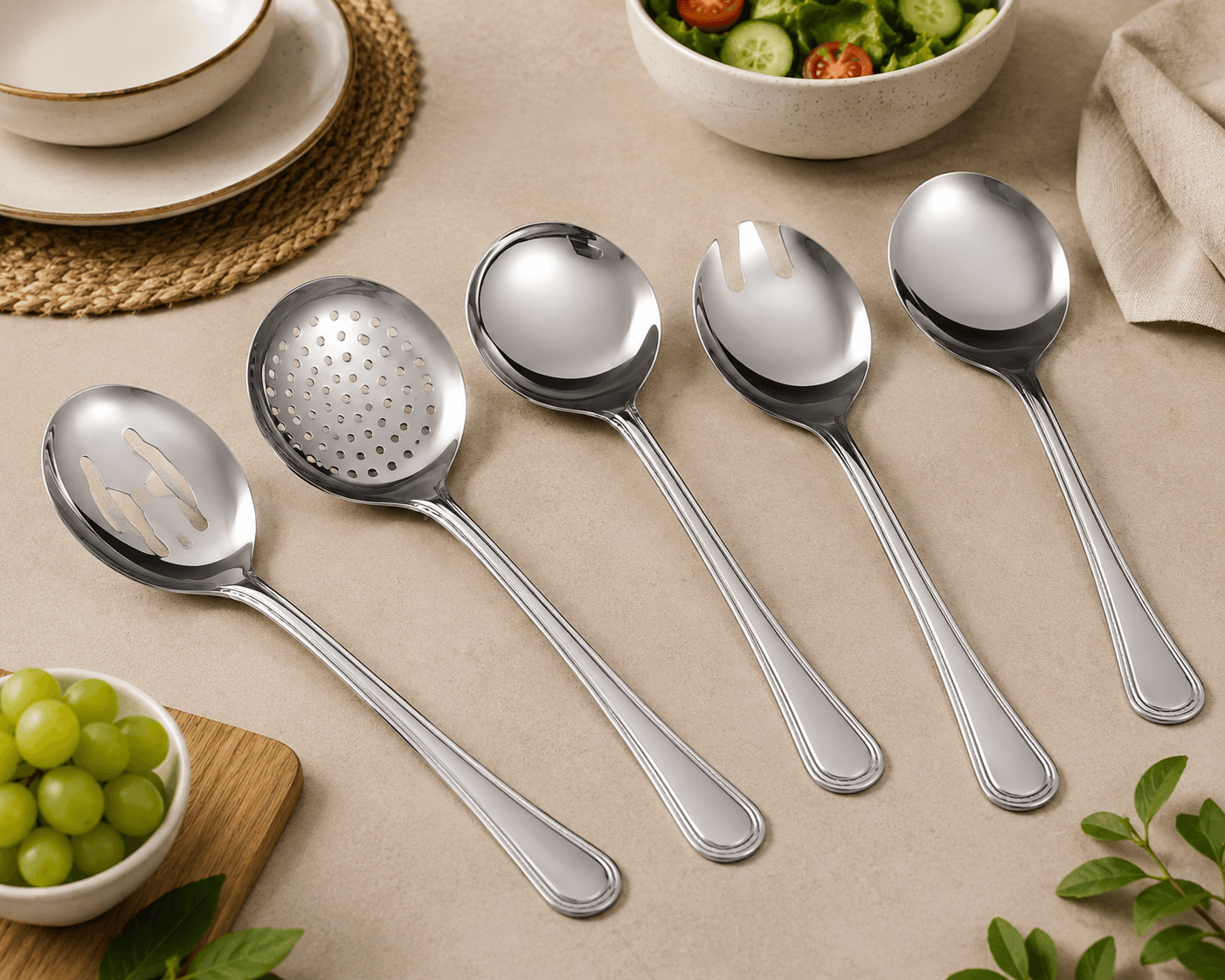 serving spoons